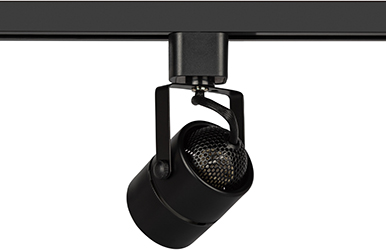 светильник трековый 1-фазный поворотный TR11-GU10 "Эра" черный - внешний вид