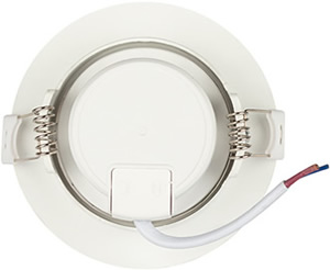 встраиваемый поворотный led светильник KL LED 22A-5 "Эра" - вид с тыльной стороны