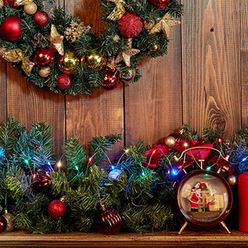 led гирлянда Uniel ULD-S0200-020/SCB/2AA Multi IP20 Dew - пример использования