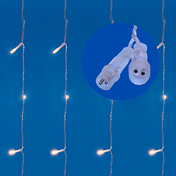 led гирлянда Uniel ULD-C3020-240/TTK Warm White - White IP44 - возможно подключение в линию до 3 шт.