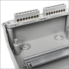 бокс пластиковый навесной EKF ux65-8-n Unix65 - особенности конструкции