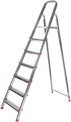 стремянка Rexant 12-5057 в разложенном виде