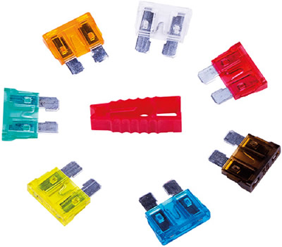 набор автомобильных предохранителей "стандарт" Rexant 80-7022 - комплект