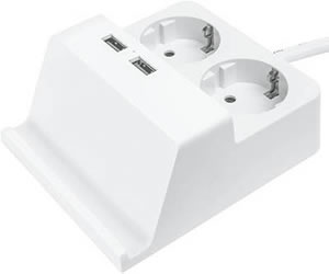 удлинитель 2-местный Navigator NPE-USB - внешний вид