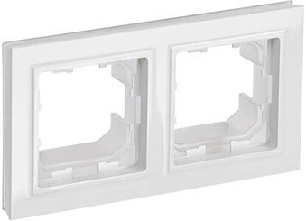 рамка 2-постовая IEK РУ-2-БрБ-44 Brite - внешний вид
