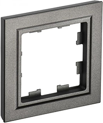 рамка 1-постовая IEK РУ-1-БрТБ Brite - внешний вид