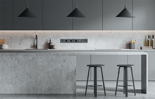 трековая система розеток MuitiTrack от Systeme Electric - пример установки