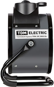 тепловая пушка ТПК-2К TDM - вид сбоку