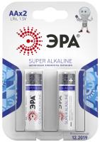 купить Батарейка AA(пальчик) алкалиновая BL2 ЭРА в Ухте Батарейка AA(пальчик) алкалиновая BL2 ЭРА