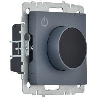 Терморегулятор теплого пола скрытая 16А маренго IEK Брайт с индикатором