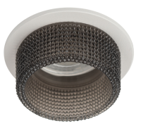 купить Светильник точечный GU5.3 круг белый/черный встраиваемый  в Ухте Светильник точечный GU5.3 круг белый/черный встраиваемый