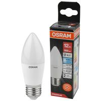 купить Лампа свеча свд Е27 12Вт 6500К 960лм B39 матовая Osram LED Value black в Ухте Лампа свеча свд Е27 12Вт 6500К 960лм B39 матовая Osram LED Value black