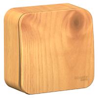 Бланка выключатель открытая ясень 1кл 10А IP20 