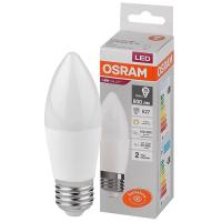 купить Лампа свеча свд Е27 10Вт 3000К 800лм B39 матовая Osram LED Value в Ухте Лампа свеча свд Е27 10Вт 3000К 800лм B39 матовая Osram LED Value