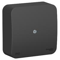 купить Коробка 75*75*30 квадрат антрацит IP42 Бланка ОП  в Ухте Коробка 75*75*30 квадрат антрацит IP42 Бланка ОП