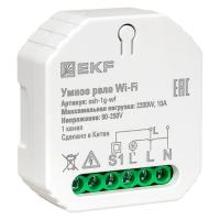 купить Умное реле в подрозетник 1-канальное Wi-Fi EKF Connect в Ухте Умное реле в подрозетник 1-канальное Wi-Fi EKF Connect