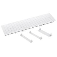 Заглушка под автомат 12модулей белая