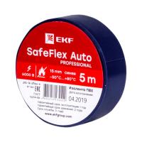 купить Изолента ПВХ 15мм*5м синий EKF SafeFlex Auto в Ухте Изолента ПВХ 15мм*5м синий EKF SafeFlex Auto
