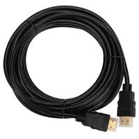купить Кабель HDMI-HDMI 5м черный Стандарт 1.4 Gold в Ухте Кабель HDMI-HDMI 5м черный Стандарт 1.4 Gold