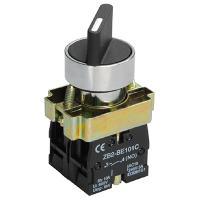 Переключатель LAY5-BD25 2пол. черный с фиксацией IP40 IEK 