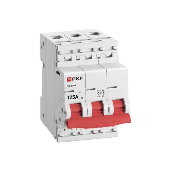 Выключатель нагрузки 3Р 125А ВН-63N EKF PROxima