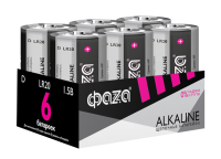 купить Батарейка D(R20,LR20) алкалиновая штучно ФАZA  в Ухте Батарейка D(R20,LR20) алкалиновая штучно ФАZA