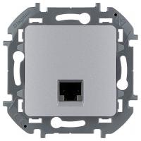 купить Инспириа алюминий розетка RJ45 8(8) скрытая 1-ая Cat6 UTP в Ухте Инспириа алюминий розетка RJ45 8(8) скрытая 1-ая Cat6 UTP
