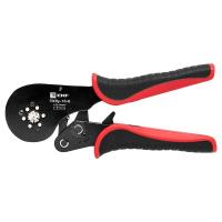 Пресс-клещи 0,25-16мм EKF ПКВу-16-6 6-гранн.для втул.наконечн.