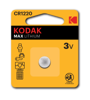 купить Батарейка дисковая CR1220 BL1 Kodak  в Ухте Батарейка дисковая CR1220 BL1 Kodak