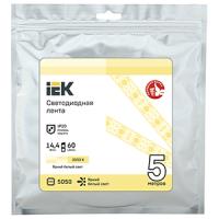 купить Лента свд 12В 14,4Вт/м 60свд/м 3000К 5050 IP20 IEK 5м в Ухте Лента свд 12В 14,4Вт/м 60свд/м 3000К 5050 IP20 IEK 5м