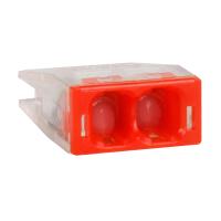 Клемма 2*2,5мм2 с пастой оранжевый КЭАЗ OptiKit СМК 2273-242 (12 шт)