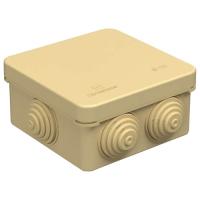 Коробка 80*80*40 квадрат сосна IP55 без текстуры, Промрукав 