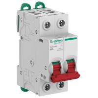 Выключатель нагрузки 2Р 63А S9S Systeme Electric Systeme9
