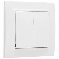 купить Минск белый выключатель 2кл скрытая 10А IP20  в Ухте Минск белый выключатель 2кл скрытая 10А IP20