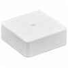 купить Коробка 75*75*20 квадрат белый IP40 без клеммников PlexUp в Ухте Коробка 75*75*20 квадрат белый IP40 без клеммников PlexUp