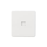 купить Миле Раунд белый розетка RJ45 скрытая 1-ая Cat6 в Ухте Миле Раунд белый розетка RJ45 скрытая 1-ая Cat6