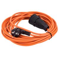 Удлинитель 1-мест 10м ПВС 3*1 оранжевый  IP44 PlexUp 