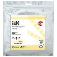 купить Лента свд 12В 14,4Вт/м 60свд/м 3000К 5050 IP65 IEK 5м в Ухте Лента свд 12В 14,4Вт/м 60свд/м 3000К 5050 IP65 IEK 5м