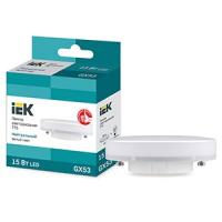 купить Лампа свд 220В GX53 15Вт 4000К 1350лм таблетка матовая IEK  в Ухте Лампа свд 220В GX53 15Вт 4000К 1350лм таблетка матовая IEK