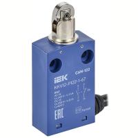 Выключатель концевой толкатель с роликом IP67 C6N-122 IEK нажимной