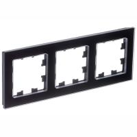 купить Атлас черный рамка 3-ая универсально натур.стекло в Ухте Атлас черный рамка 3-ая универсально натур.стекло