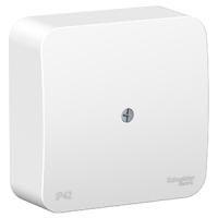 купить Коробка 75*75*30 квадрат белый IP42 Бланка  в Ухте Коробка 75*75*30 квадрат белый IP42 Бланка