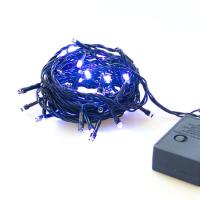 купить Гирлянда нить 5м синий 50свд с контроллером IP20 черный провод 8 режимов в Ухте Гирлянда нить 5м синий 50свд с контроллером IP20 черный провод 8 режимов
