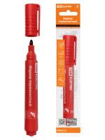 Маркер перманентный 1,0-3,0мм красный TDM круглый наконечник