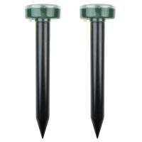 купить Отпугиватель кротов (солнеч.панель) Rexant до 20м (набор 2шт)  в Ухте Отпугиватель кротов (солнеч.панель) Rexant до 20м (набор 2шт)