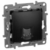 купить Этика антрацит розетка RJ45 скрытая 1-ая cat5e UTP в Ухте Этика антрацит розетка RJ45 скрытая 1-ая cat5e UTP
