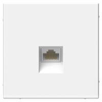купить АртГэллери белый розетка RJ45 скрытая 1-ая Cat.5e в Ухте АртГэллери белый розетка RJ45 скрытая 1-ая Cat.5e