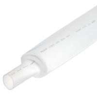 купить Трубка ТУТ 30/15мм белый 1м  в Ухте Трубка ТУТ 30/15мм белый 1м