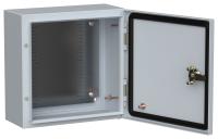 купить Корпус ЩМП-1- 300*300*150мм IP66 металл серый IEK в Ухте Корпус ЩМП-1- 300*300*150мм IP66 металл серый IEK
