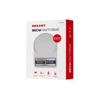 купить Весы кухонные электронные 5кг REXANT пластик 2*LR6 в Ухте Весы кухонные электронные 5кг REXANT пластик 2*LR6